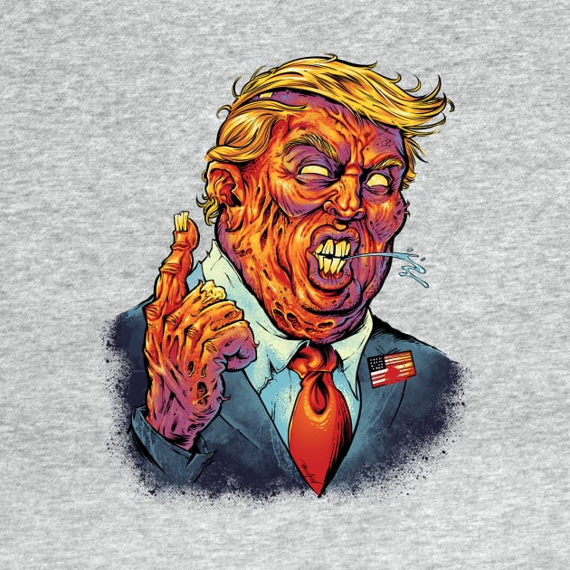 Trump Zombie by FlylandDesigns